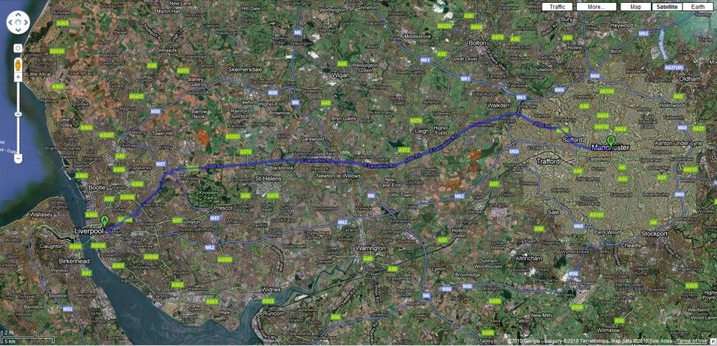 Como calcular distancias kilométricas entre ciudades