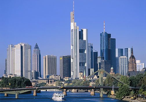 Frankfurt del Main, el Banco de Europa