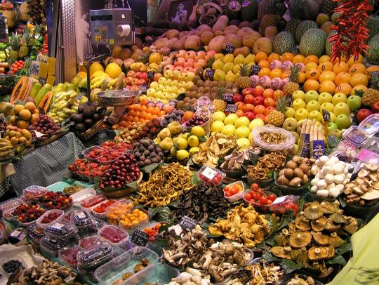 La Boqueria de Barcelona