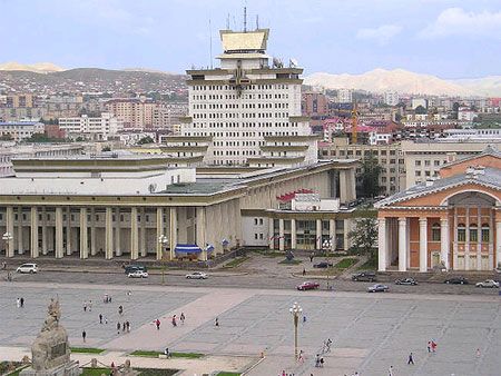 Ulan Bator, la capital de Mongolia