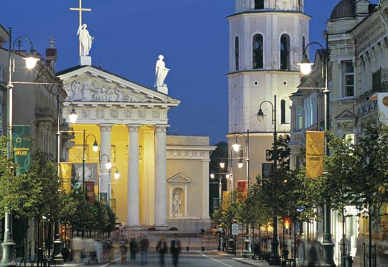 Vilnius, capital de letonia