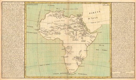 Evolución del mapa de África